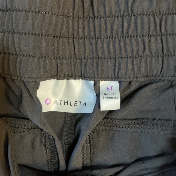 Athleta Trekkie North Jogger Pants Black Size 6T - Picture 9 of 11